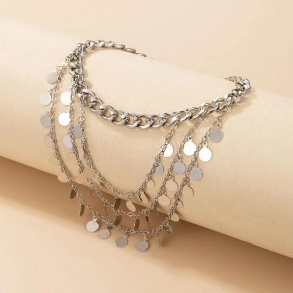 Silver Anklet Multistrand! - Picture 3 of 6